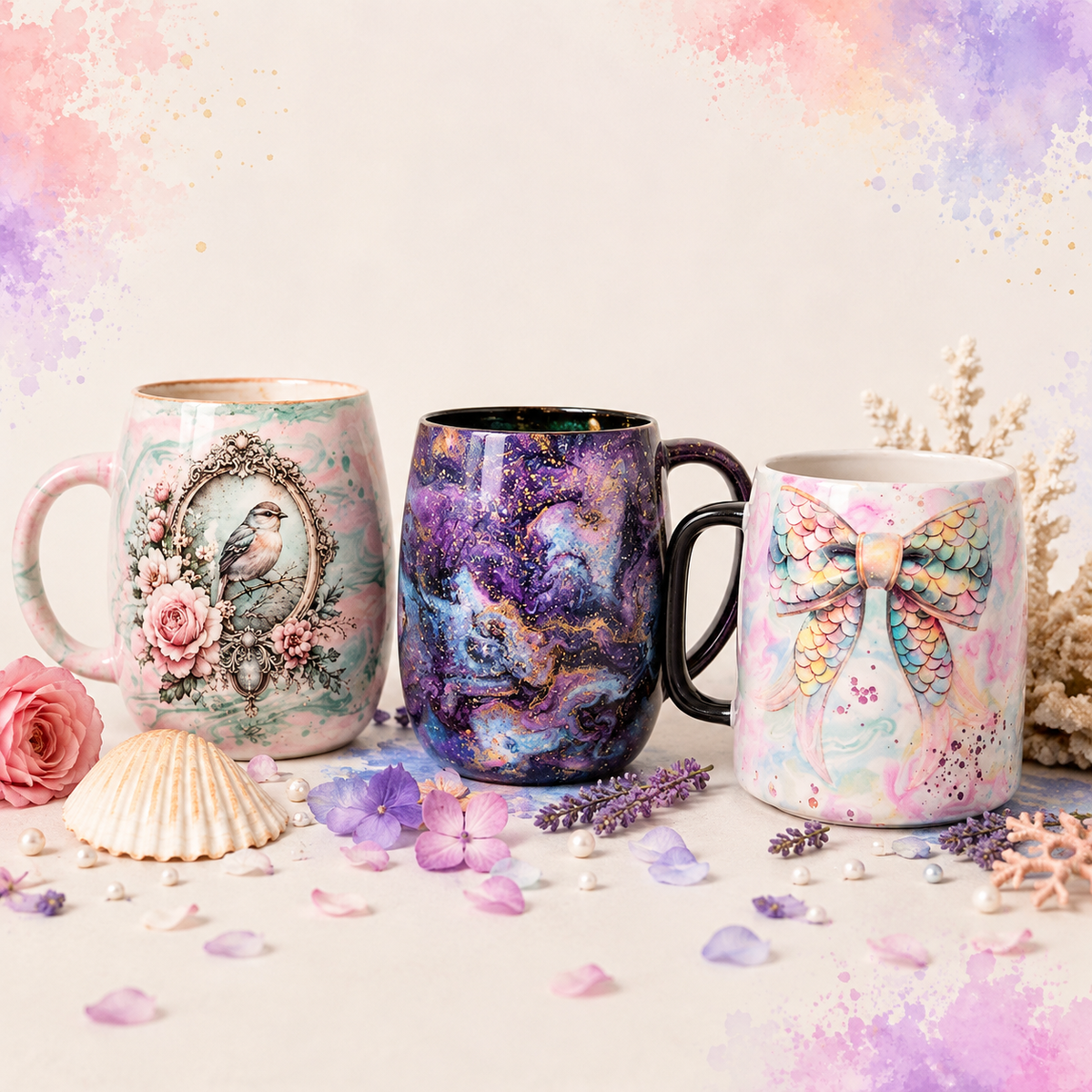 Pièces uniques - Tasses