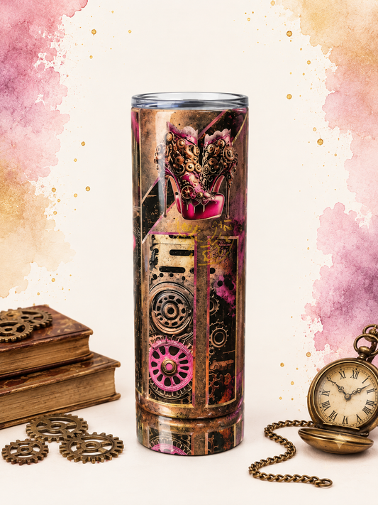 Steampunk rose - canette